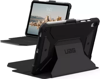 Mbështjellës UAG Metropolis SE për Samsung Galaxy Tab S9 FE, me mbajtëse për S Pen, Zi