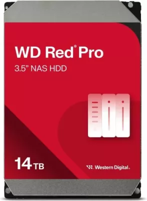 Hard disk intern WD Red Pro WD142KFGX 14TB 3.5\" SATA 6Gb/s 7200rpm 512MB cache, i kuq