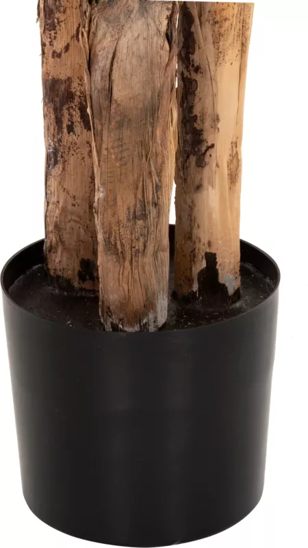 Bimë sintetike dekorative, pema banane në vazo, FH7977, 150H cm