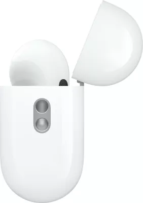 APPLE AirPods Pro (2nd Generation) – Me kuti karikimi MagSafe USB-C, Ngjyrë e bardhë