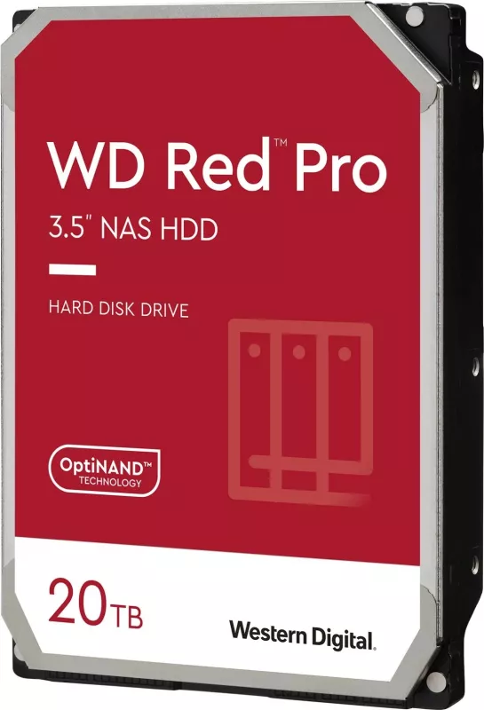 Hard disk Western Digital Red Plus WD201KFGX, 20 TB, 7200 RPM, 512 MB, 3.5", Serial ATA