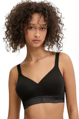 Sutjenë bralette Calvin Klein Underwear LV00QF8870, e zezë [Madhësia: S]