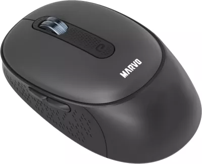 Maus Marvo WM111 wireless, Bluetooth/2.4G + USB, rechargeable, 800-3200 DPI, e zezë