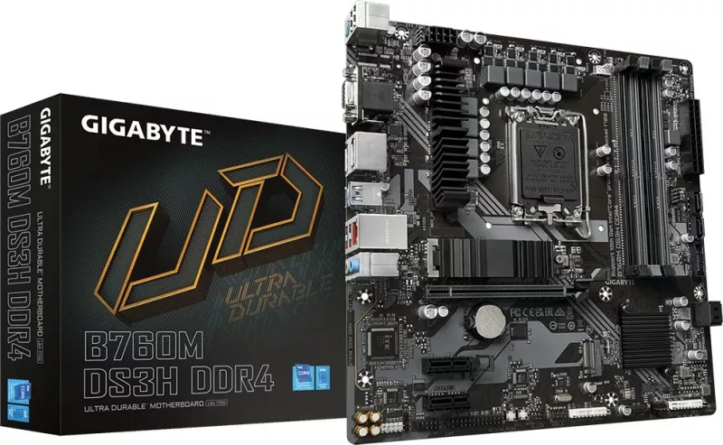 Pllakë amë Gigabyte B760M DS3H DDR4