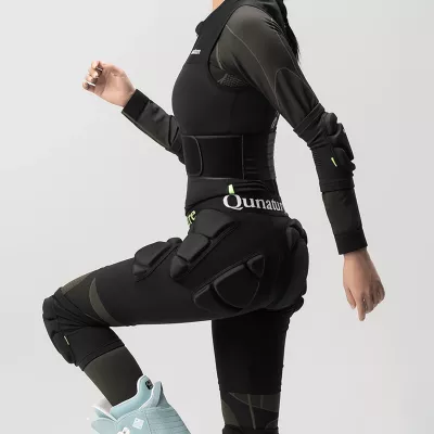 Shortse mbrojtëse ijeve Qunature Ski Advanced L, EVA, të zeza