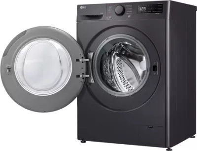 Lavatriçe me tharëse LG F4DR509SBM 6 kg 1360 RPM e zezë