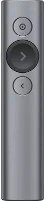 Telekomandë prezantimi Logitech Spotlight Bluetooth, me kabllo karikimi, gri Slate