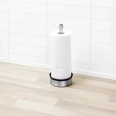 Mbajtëse letre tualeti Brabantia 427220, inox, për 3 role, me mundësi montimi, metal mat