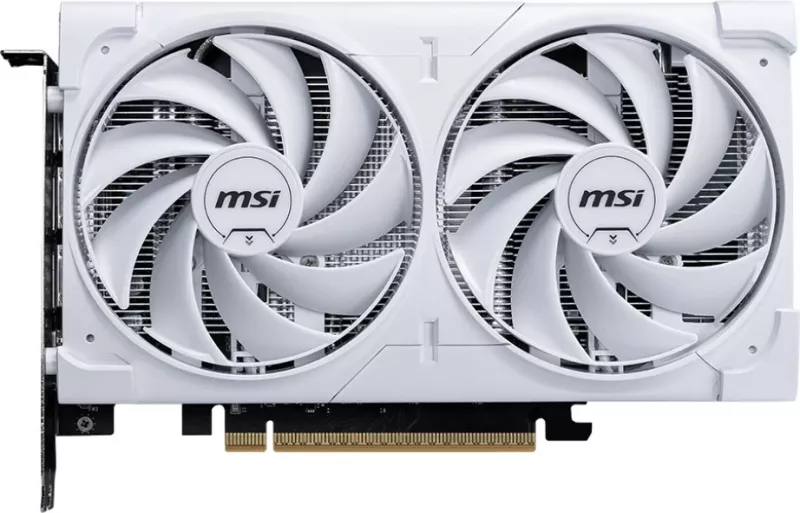 Kartelë grafike MSI GeForce RTX 5060 8G VENTUS 2X OC, 8 GB GDDR7, E bardhë