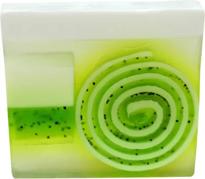 Sapun glicerinë Bomb Cosmetics Lime & Dandy Soap Slice 100g