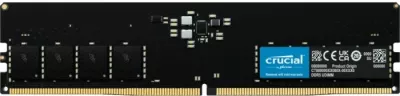 RAM Memorje Crucial CT16G56C46U5 16GB DDR5 5600MHz UDIMM CL46 1.1V, e zezë