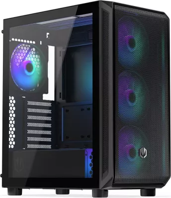 Kasë Endorfy ARX 500 ARGB TG, midi tower, xham i temperuar, e zezë