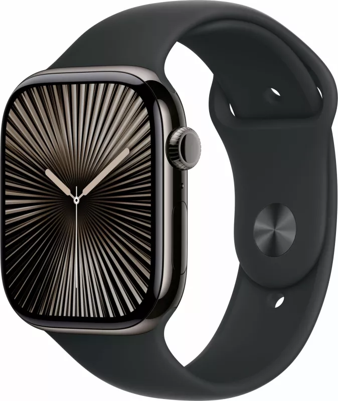 Smartwatch Apple Watch Series 10 GPS + Cellular 46mm, Titanium, S/M, i zi