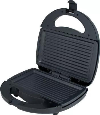Toaster grill kontakti Brock SGM 2002 RD 750 W, pllakë anti-ngjitëse, termostat automatik, kuqe/zezë