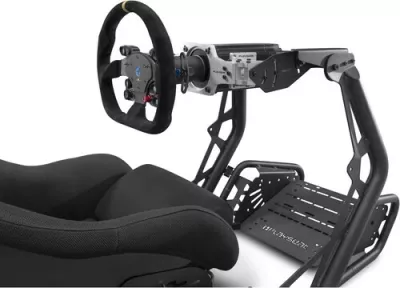 Adapter Playseat Direct Drive PRO për timon Direct Drive, i rregullueshëm, Argjend