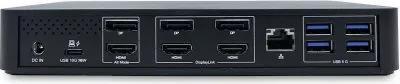 Docking station Terra D TERRA MOBILE 810, USB-C, Triple 4K, 135W, e zezë