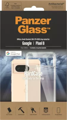 Mbështjellës PanzerGlass për Google Pixel 7a, Ultra Wide Fit, transparent