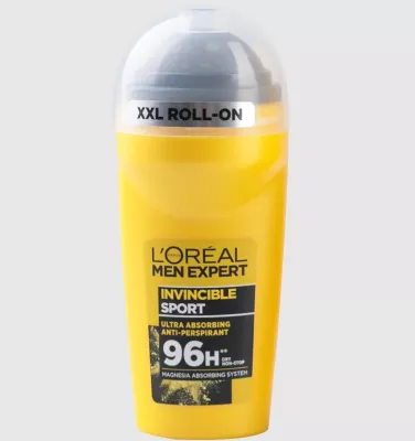 Men Expert Deo Rollon 50 Ml Invincible Sport 96 H