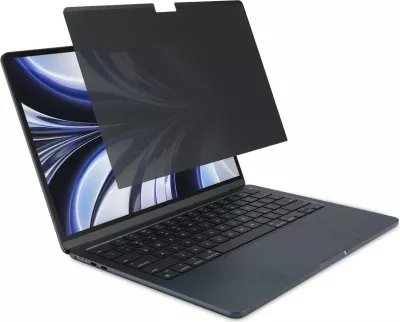 Filter privatësie Kensington MagPro Elite për MacBook Air 15" (M2, 2023), magnetik, anti-blu, anti-mikrobial, i zi