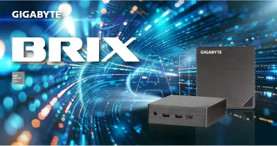 Mini-PC Gigabyte BRIX GB-BRU7-255H (D) Arrow Lake, zi