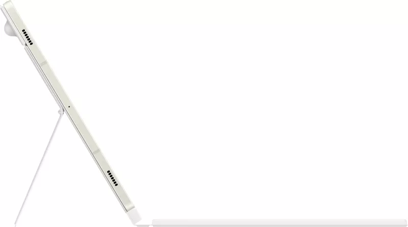 Mbështjellës tastierë Samsung EF-DX725, QWERTZ, Touchpad, Galaxy Tab S9, Galaxy Tab S9 FE, Bardhë