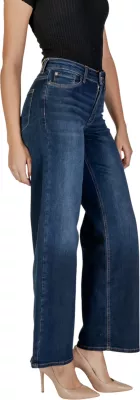 Xhinse për femra Only ONLMADISON Blush HW Wide TAI081, denim i errët [Madhësia: XS]