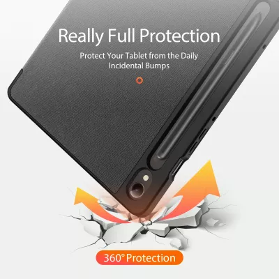 Mbështjellës tablet Dux Ducis Domo për Samsung Galaxy Tab S9, i zi