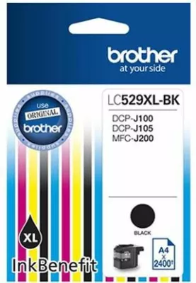 Toner Brother LC529XLBK XL, 2400 faqe, i zi