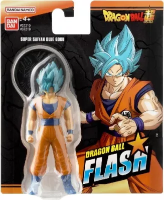 Figurë koleksionuese Bandai Dragon Ball Flash Super Saiyan Blue Goku
