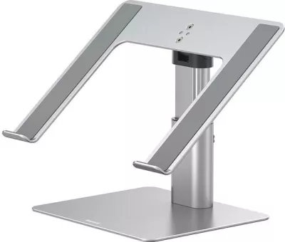 Mbajtës laptopi Baseus LUJS000012, i rregullueshëm, 11-17", argjendtë