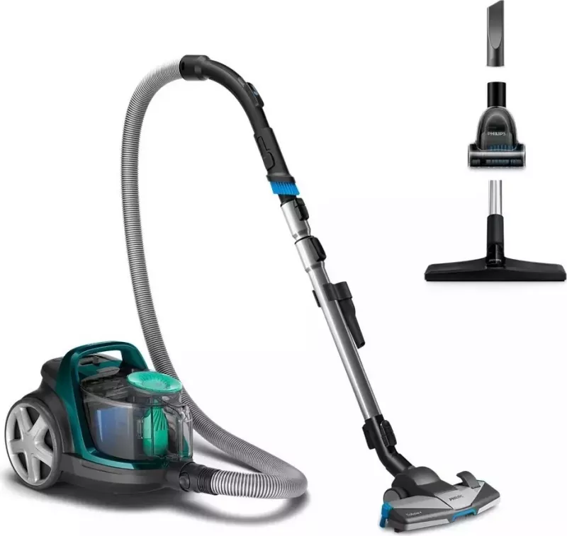 Fshesë me korrent Philips FC9557/09, pa qese, 900W, e gjelbër