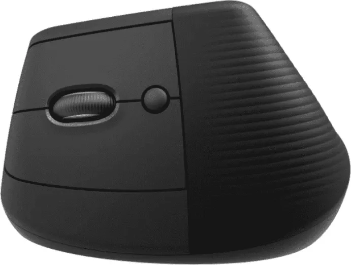 Maus vertikal ergonomik Logitech Lift 4000 DPI wireless Bluetooth/Logi Bolt, Graphite thumbnail 4