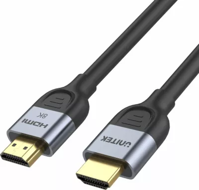 Kabllo HDMI Unitek C11086GY01-1.5M HDMI 2.1 8K 1.5m, e zezë