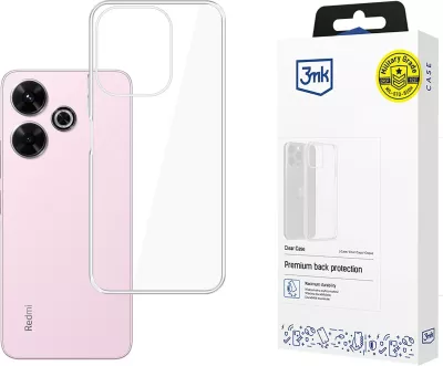 Mbështjellës 3mk Protection Clear Case për Xiaomi Redmi Note 13R 5G / Redmi 13 4G, transparent