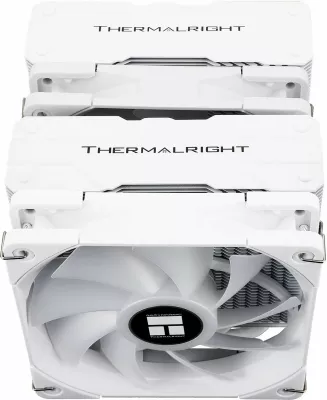 Ftohës procesori Thermalright Peerless Assassin 120, 2x120 mm, ARGB, dual-tower, 6 heatpipe, bardhë