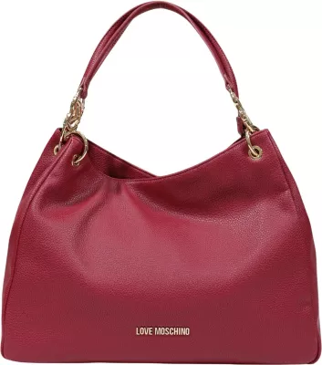 Çantë shpatulle Love Moschino JC4014PP, vjollcë rrushi