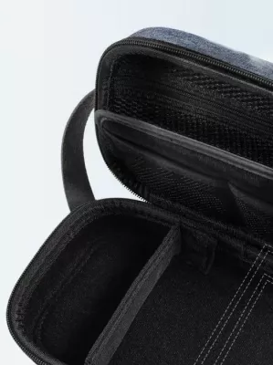 Çantë organizuese udhëtimi UGREEN 50903, 20.3×12.9×7.2 cm, dy-shtresore, EVA/Oxford, gri