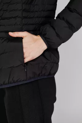 Jakne bomber për femra EA7 8NTB23 TNF8Z, e zezë me të artë [Madhësia: M]