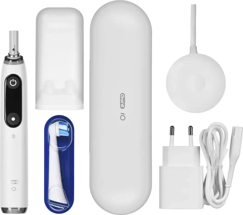 Furçë dhëmbësh elektrike Braun Oral-B iO Series 9, e bardhë