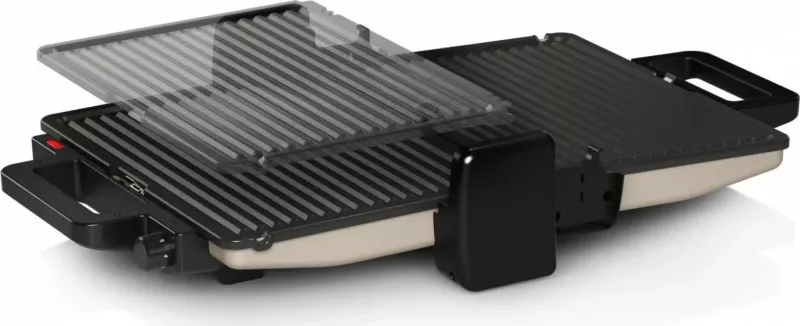 Grill kontakti Bosch TCG3302, 2000W, argjendtë