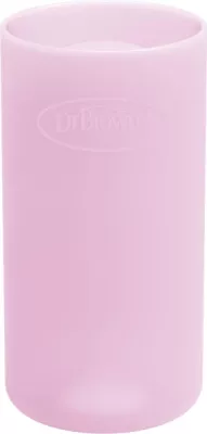 Veshje Silikoni për Shishe Qelqi Dr. Brown’s 250 ml, rozë