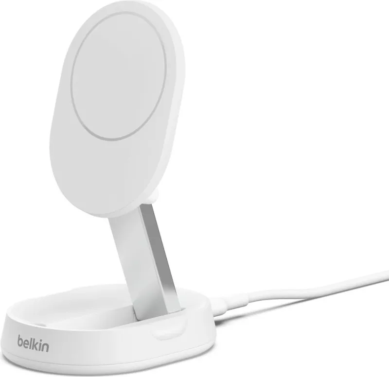 Mbushës wireless Belkin BoostCharge Pro, 15W, i bardhë