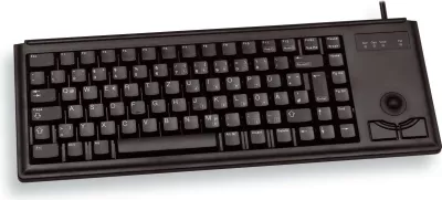 Tastierë Cherry G84-4400 Trackball, USB, Full-size, E zezë