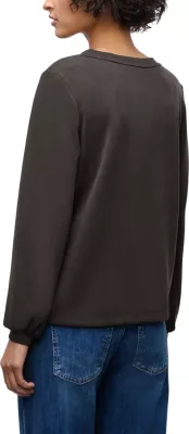 Bluzë për femra Street One EOS Silk Look 323840, kafe [Madhësia: 38]