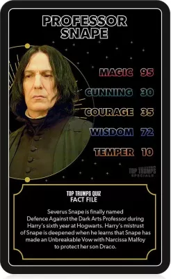 Lojë me letra Top Trumps Specials Harry Potter Heroes of Hogwarts, 30 karta, anglisht, 6+, 2+ lojtarë