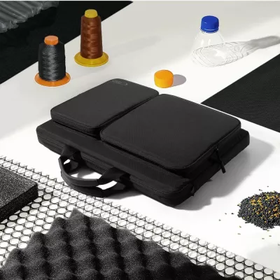 Çantë për laptop Tech-Protect Defender, 17", e zezë