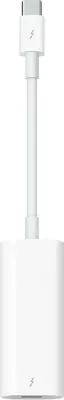 Adapter Thunderbolt 3 USB-C në Thunderbolt 2 Apple, i bardhë