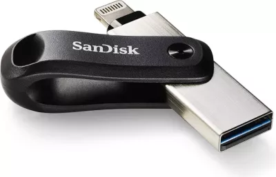 USB flash drive SANDISK iXpand Go SDIX60N-064G-GN6NN 64GB USB-A/Lightning USB 3.0 argjend/zi