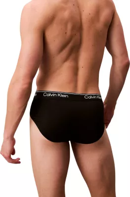 Të brendshme slip për meshkuj Calvin Klein Underwear HIP BRIEF 3PK LV00NB4408, të zeza [Madhësia: S]