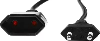 Kabllo zgjatëse LogiLink, Euro CEE 7/16, 1.0m, e zezë